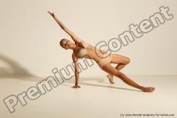 Modern dance poses of Kristyna