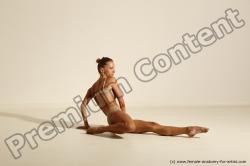 Modern dance poses of Kristyna