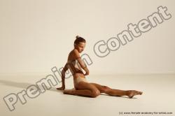 Modern dance poses of Kristyna