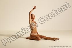 Modern dance poses of Kristyna