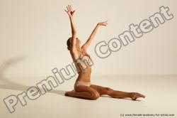 Modern dance poses of Kristyna