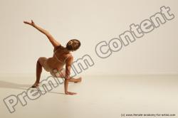 Modern dance poses of Kristyna