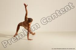 Modern dance poses of Kristyna