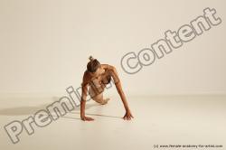 Modern dance poses of Kristyna