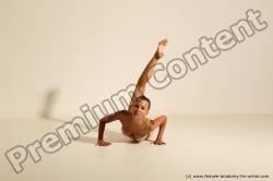 Modern dance poses of Kristyna