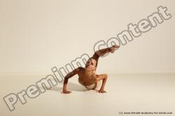 Modern dance poses of Kristyna