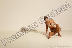 Modern dance poses of Kristyna