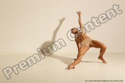 Modern dance poses of Kristyna