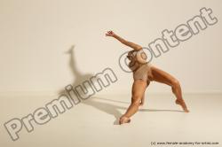 Modern dance poses of Kristyna