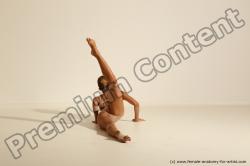 Modern dance poses of Kristyna