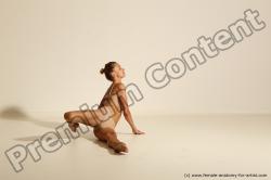 Modern dance poses of Kristyna