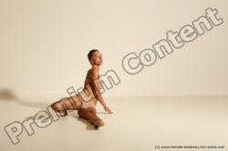 Modern dance poses of Kristyna