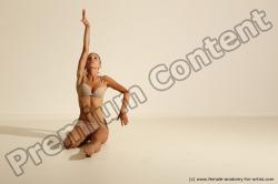 Modern dance poses of Kristyna