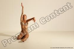 Modern dance poses of Kristyna