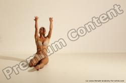 Modern dance poses of Kristyna