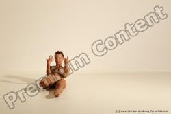 Modern dance poses of Kristyna