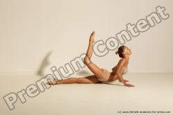 Modern dance poses of Kristyna