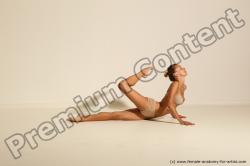 Modern dance poses of Kristyna