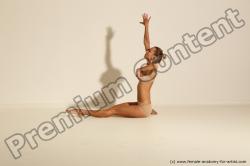 Modern dance poses of Kristyna