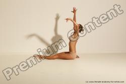 Modern dance poses of Kristyna