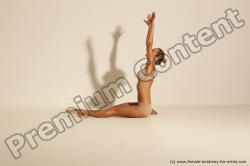 Modern dance poses of Kristyna