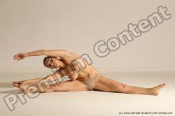 Nude Woman Dynamic poses Pinup