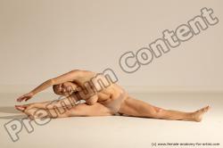 Nude Woman Dynamic poses Pinup