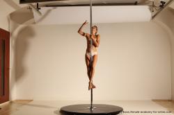 Poledance reference poses of Mercedes