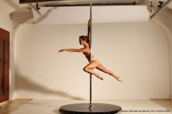 Poledance reference poses of Mercedes