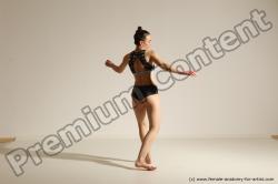 Modern dance poses of Rea