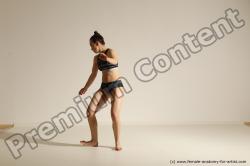 Modern dance poses of Rea