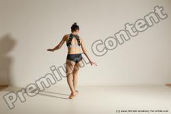 Modern dance poses of Rea