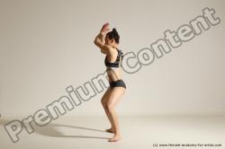 Modern dance poses of Rea