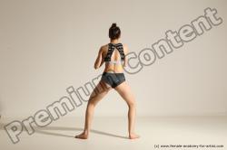 Modern dance poses of Rea