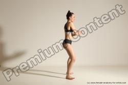 Modern dance poses of Rea