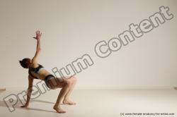 Modern dance poses of Rea