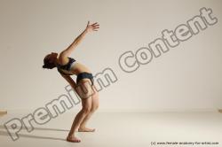 Modern dance poses of Rea