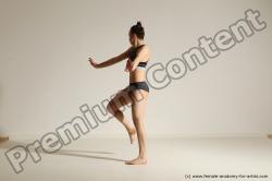 Modern dance poses of Rea