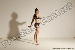 Modern dance poses of Rea