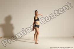 Modern dance poses of Rea