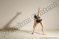 Modern dance poses of Rea