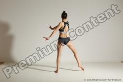 Modern dance poses of Rea