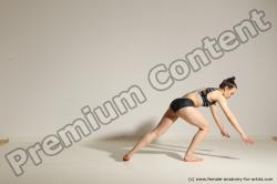 Modern dance poses of Rea