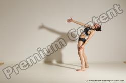 Modern dance poses of Rea