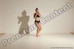 Modern dance poses of Rea