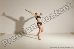 Modern dance poses of Rea