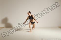 Modern dance poses of Rea