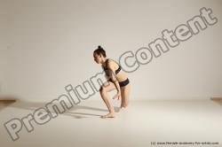 Modern dance poses of Rea