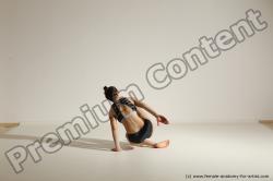 Modern dance poses of Rea