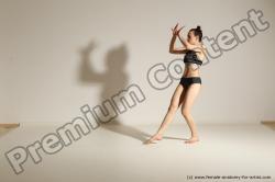 Modern dance poses of Rea